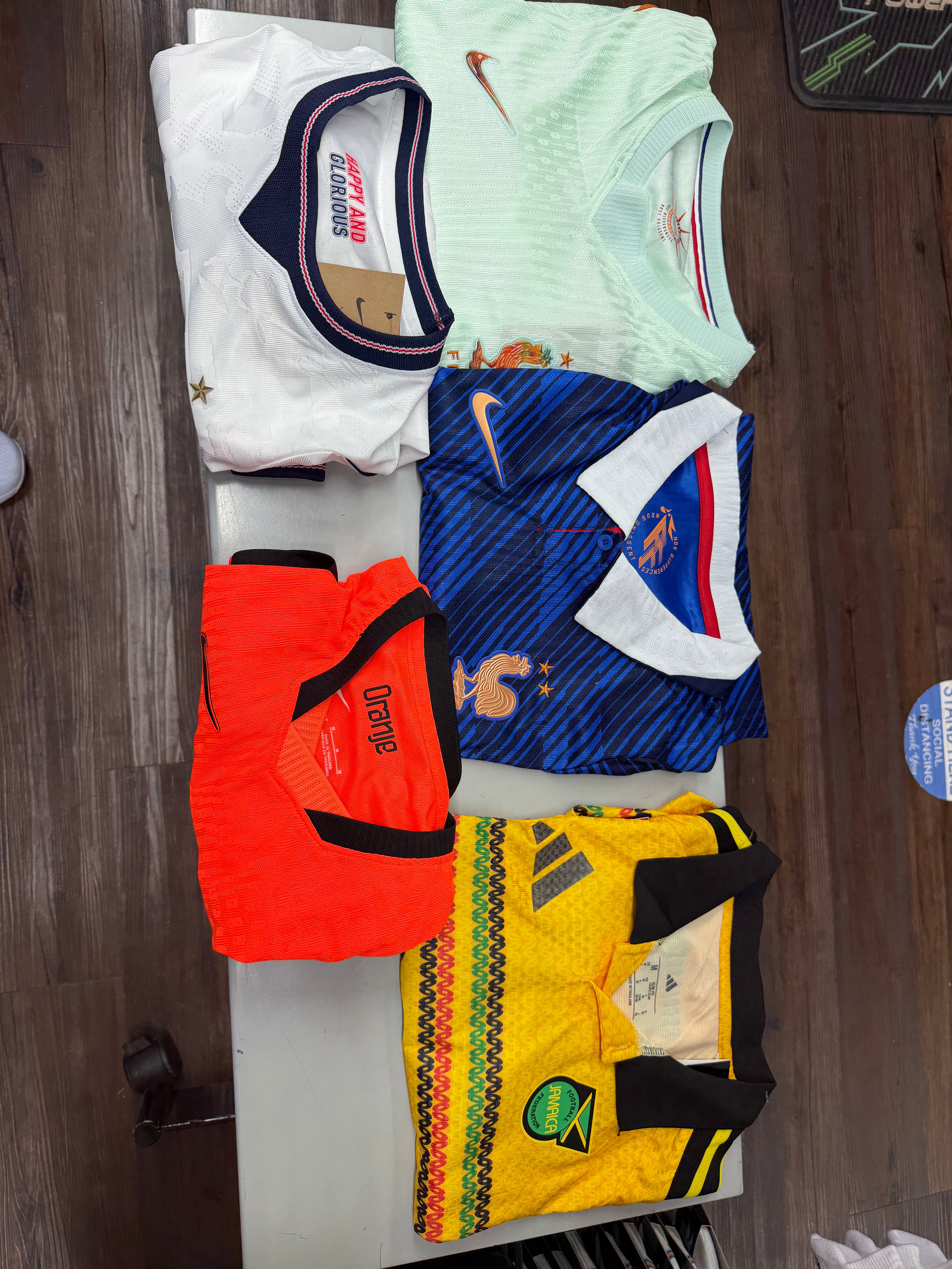 Jersey shirts